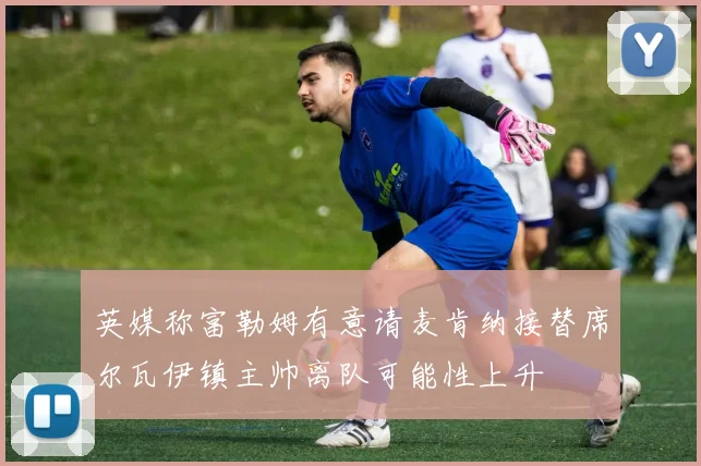 英媒称富勒姆有意请麦肯纳接替席尔瓦伊镇主帅离队可能性上升